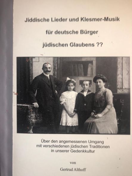 Jiddische Lieder und Klesmer-Musik für Deutsche jüdischen Glaubens?